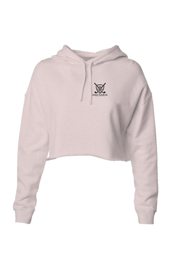 playette crop hoodie - club house - Pink