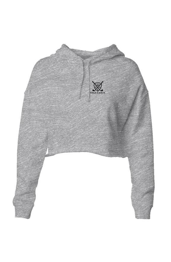 playette crop hoodie - club house - grey