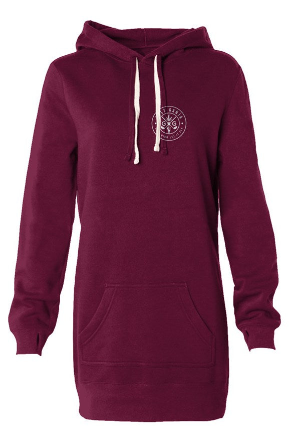 Playette Hooded Dress - High Life - Maroon