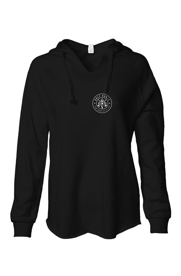 Playette Long Sleeve Hoodie - High Life - Black